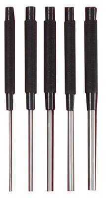 LS Starrett 8'' Steel Drive Punches with Round Tip Type