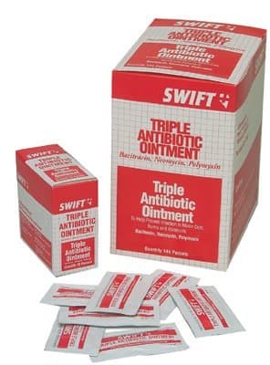 Swift First-Aid Individual Packets Triple Antibiotic Ointment