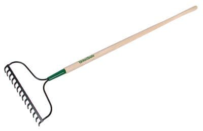 Union Tools 14" Welded Steel Curved Garden Bow Rake