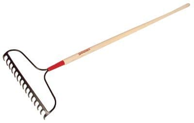 Union Tools 16" 15 Tooth Forged Steel Deluxe Bow Rake