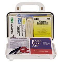 General Plastic Case Weatherproof First Aid Kit 76 Pieces
