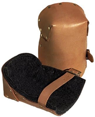 Russet Pro Leather Knee Pads w/Buckle
