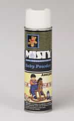 Amrep Misty Aerosol Baby Powder Hand Held Dry Deodorizer