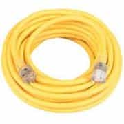 Coleman 50 Foot Yellow Lighted End Extension Cord
