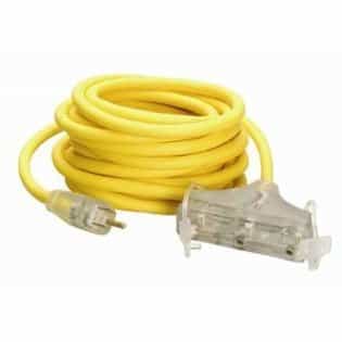 Coleman 50 Foot Triple Connector Extension Cord