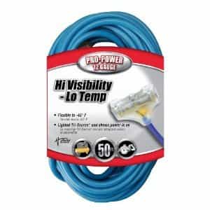 Coleman 50 Foot Blue Extension Cable