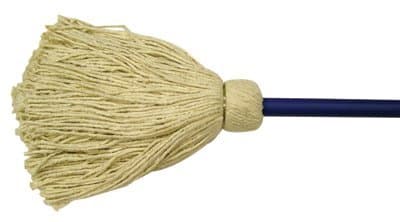 24Oz. Cotton Wet Mounted Mop w/ 54" Wooden Handle
