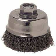 Anchor 3" Carbon Steel Crimped Wire Cup Brush