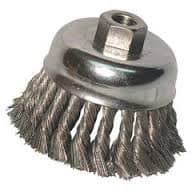 3" Stainless Steel Knot Wire Cup Brush