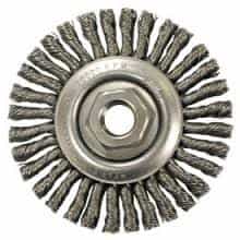 4" Stainless Steel Stringer Bead Wheel Brush