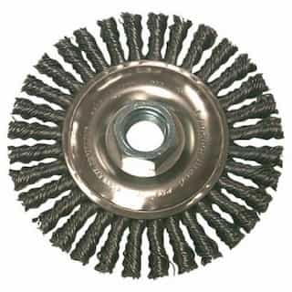 4" Carbon Steel Stringer Bead Wheel Brush