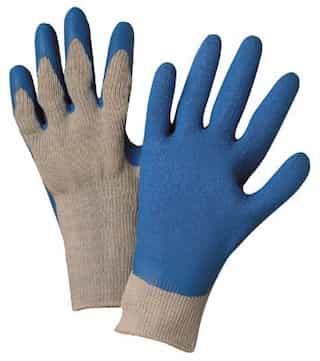 Anchor X-Large Gray/Blue Premium Latex Coated Gloves