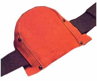 Adjustable Standard Brown Leather Knee Pads