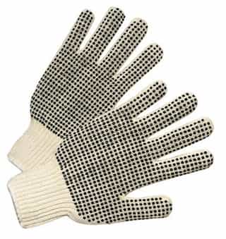 Anchor Regular Weight PVC Dot String Knit Gloves
