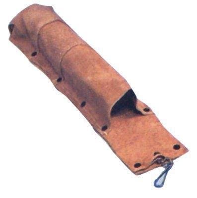 Brown Side Split Cowhide Heat Rod Bag