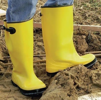 Size 15 Yellow Heavy Duty Slush Boots