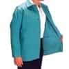 Anchor Xlarge Visual Green Cotton Sateen Jacket