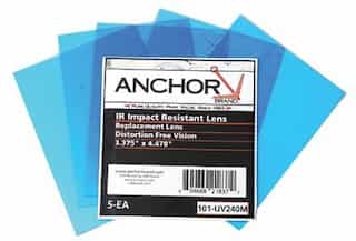 Anchor 4-5/8" Clear Polycarbonate Cover Lens
