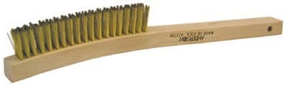 1[3/8]" Nylon Wire Plater's Brush w/Wooden Handle