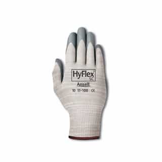 Ansell Small Hyflex Ultra Light Weight Gray Nitrile Gloves