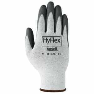 Ansell White/Gray HyFlex Foam Gloves Size 10