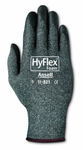 Hyflex Foam Ultra Lightweight Assembly Gloves, Size 10