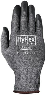 Ansell Size 11 HyFlex Nitrile Foam Gray Gloves