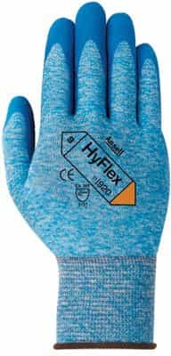 Size 10 HyFlex Oil Repellent Nitrile Foam Gloves