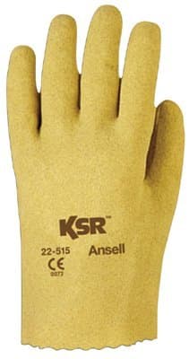 Ansell Size 10 KSR Vinyl Coated Slip On Gloves