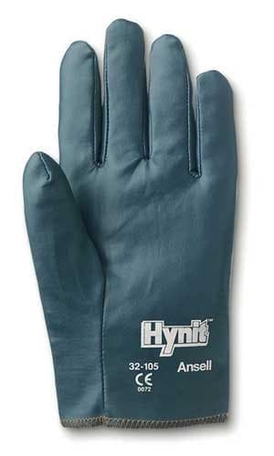 Size 10 Hynit Nitrile Impreganted Slip On Gloves