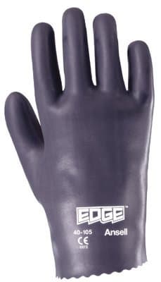 Size 9 Interlock Knit Edge Nitrile Gloves