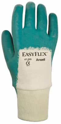 Size 10 Interlock Knit Easy Flex Gloves