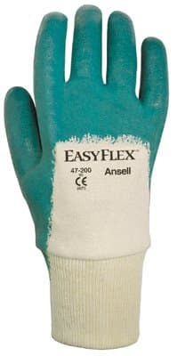 Ansell Size 10 Interlock Knit Easy Flex Gloves