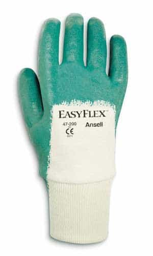 Size 8 Easy Flex Light Weight Nitrile Coated Gloves