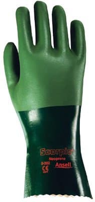 Ansell Size 8 Scorpio Neoprene Coated Gloves