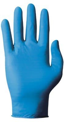 Medium TNT Blue Disposable Nitrile Gloves