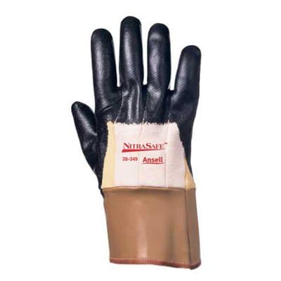 Extra Large Nitrasafe Kevlar Multipurpose Work Gloves with Safety Cuff