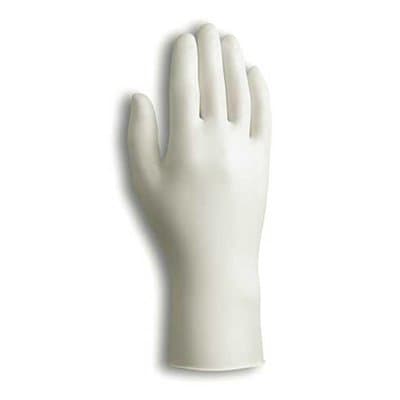 Dura-Touch PVC Gloves, Lightly Powdered, Medium, Blue, 100 Gloves per Box