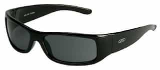 AO Safety Black Frame Gray Lens Moon Dawg Safety Eyewear