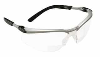 AO Safety Silver/Black Polycarbonate BX Safety Eyewear