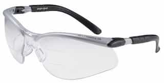 AO Safety Silver/Black BX Dual Reader Safety Eyewear