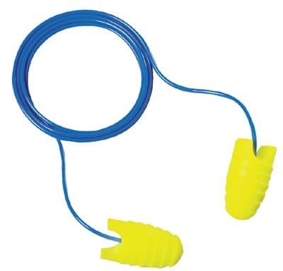 AO Safety Yellow Corded EarSoft Grippers Earplugs