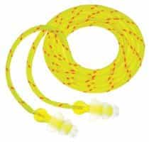26 dB Tri-Flange Cloth Corded Earplugs