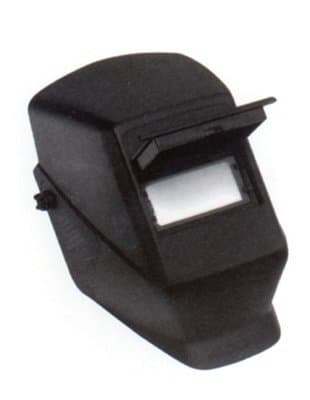 Black Thermoplastic W10 HSL 2 Passive Welding Helmet