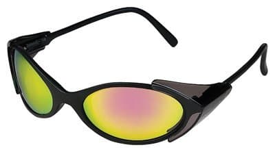 Black Frame Metallic Rainbow Lens V50 Nomads Safety Eyewear
