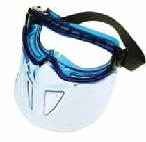 Jackson Tools Clear Blue Frame Anti Fog Full Face Goggles