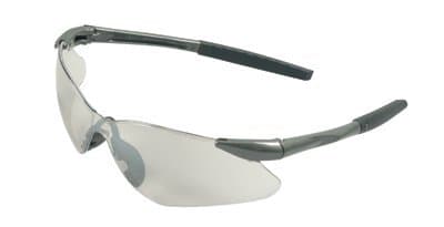 Gunmetal Frame Blue Mirror Lens V30 Nemesis VL Safety Eyewear