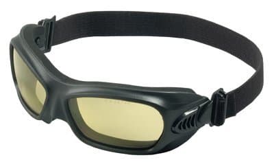 Black Frame Amber Lens V80 Wildcat Goggles