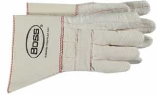Large Heavy Weight Gauntlet Cuff Hot Mill Gloves
