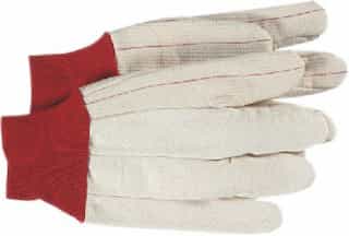 2 Ply Large Knit Wrist Cotton Gloves